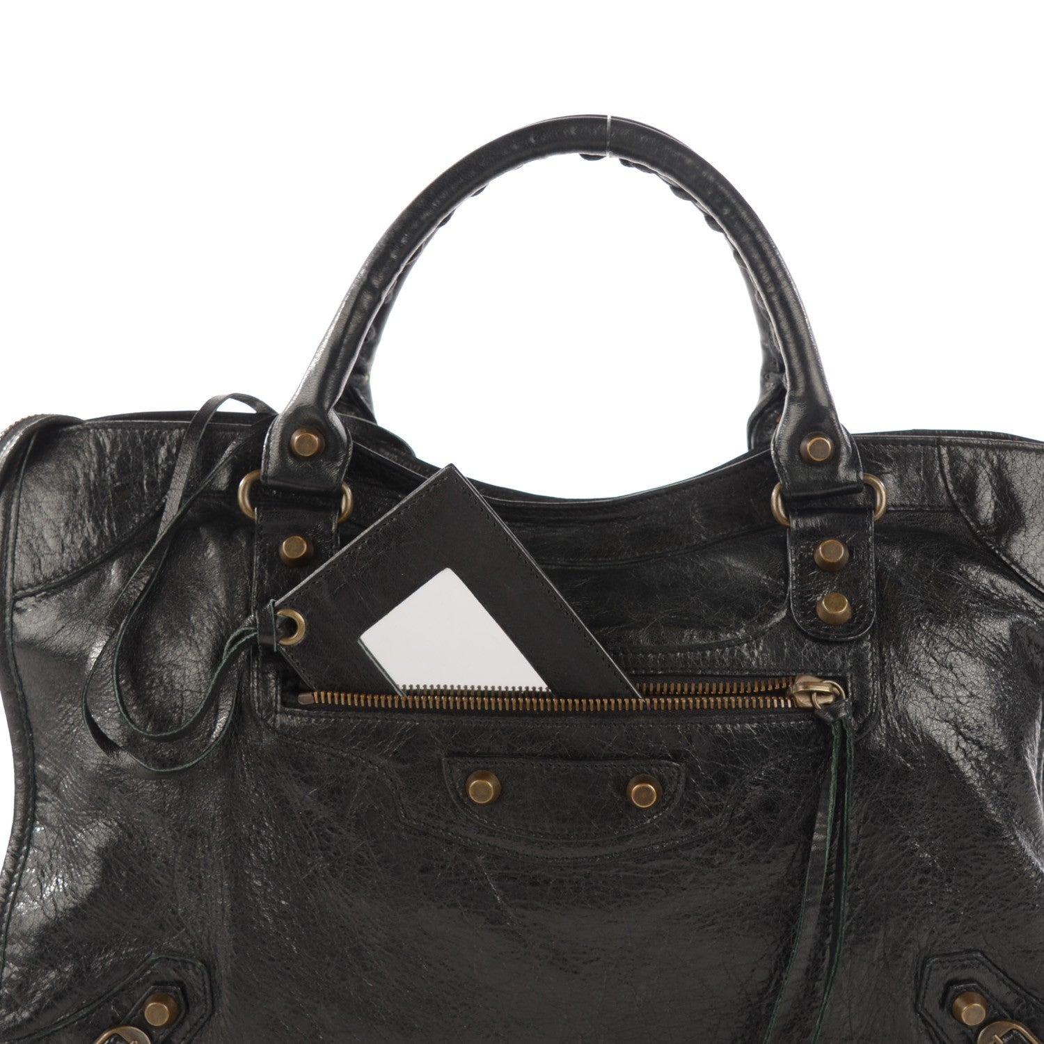 Balenciaga Chevre Classic Hardware City Black 11 of 13
