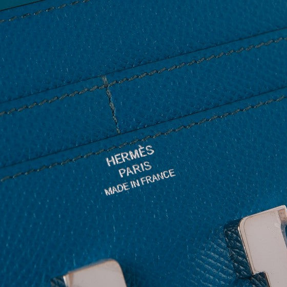 Epsom Constance Short Wallet Bleu Izmir
