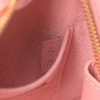 Louis Vuitton Calfskin Embellished New Wave Love Lock Heart Bag Rose Pomettes 7 of 9