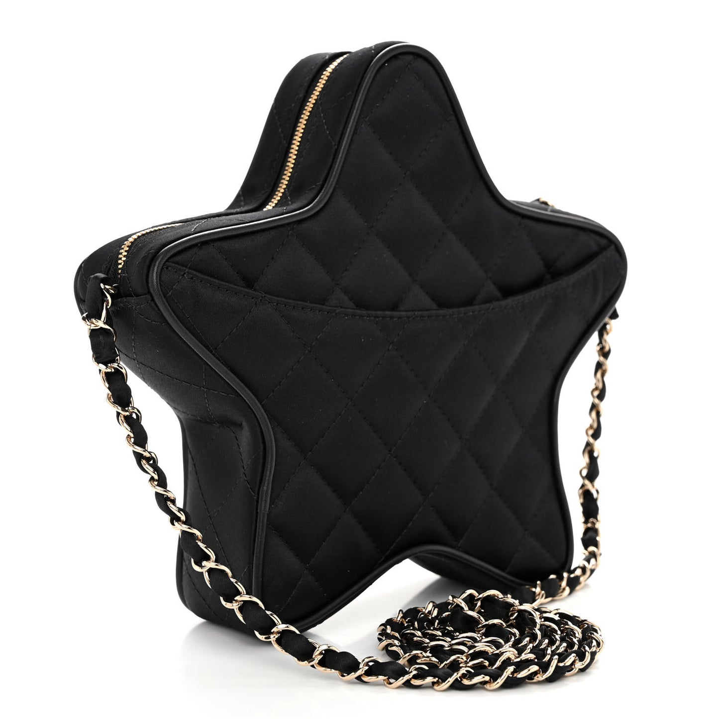Satin Walk Of Fame Bag Black