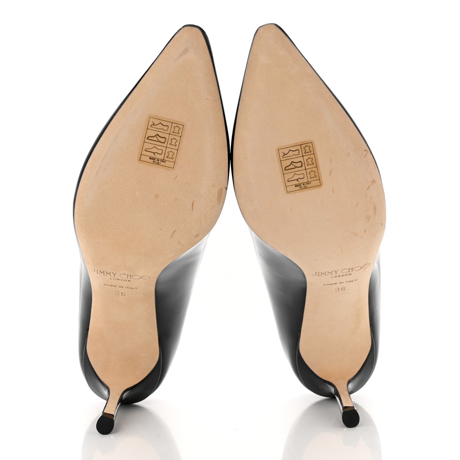 Jimmy Choo Patent Romy 85 Pumps 36 Black 5 of 7
