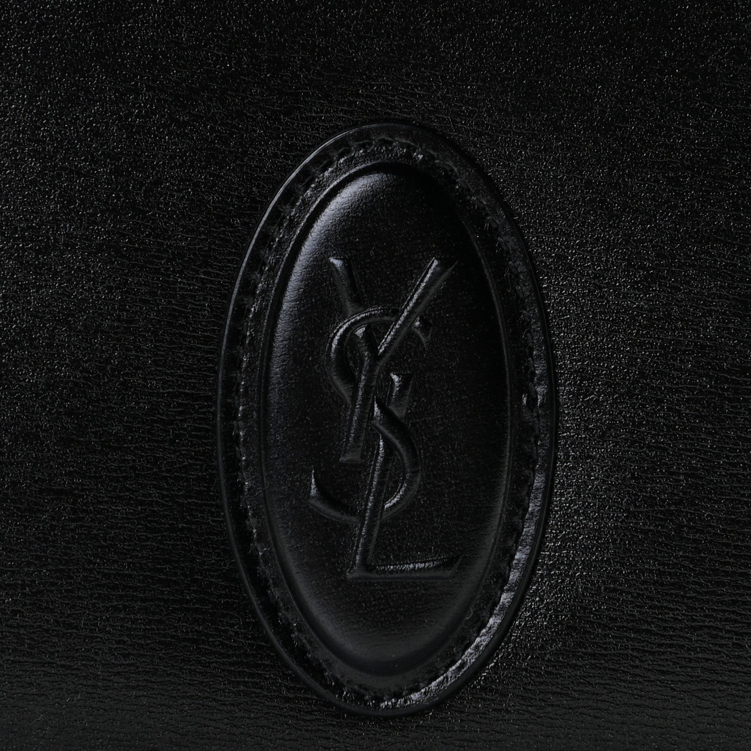 Saint Laurent Calfskin Medium Le 61 Shoulder Bag Black 6 of 9
