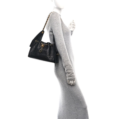 Chanel Caviar Quilted Small Chanel 25 Handbag Black 2 of 11
