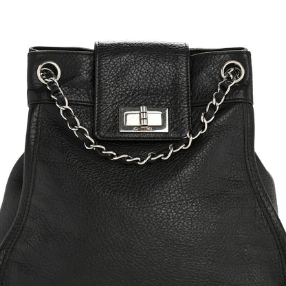 Chanel Calfskin Mademoiselle Shoulder Bag Black 8 of 13