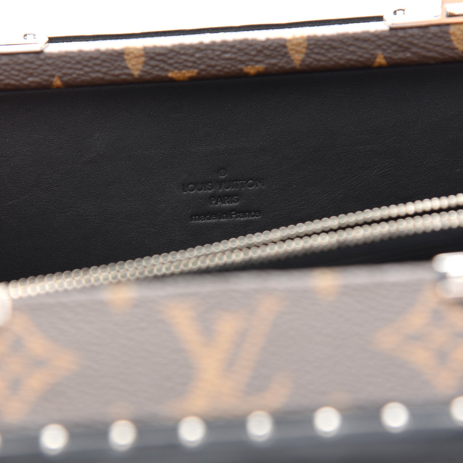 Louis Vuitton Monogram Macassar Clutch Box 6 of 8