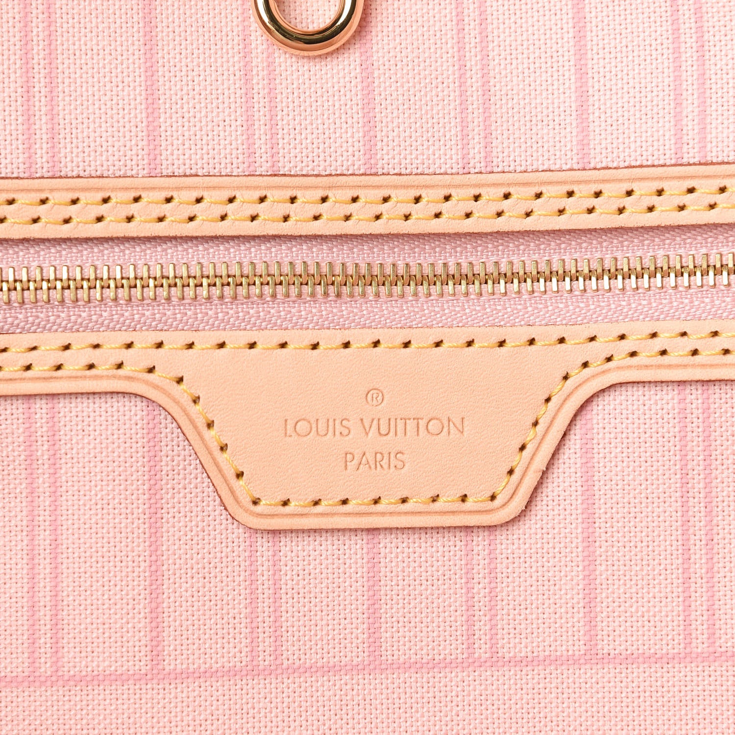 Louis Vuitton Damier Azur Neo Neverfull MM Rose Ballerine 6 of 10