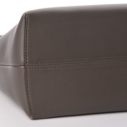 Fendi Vitello Dolce 4 Color Medium By The Way Boston Bag Carbone Grigio Polvere Multicolor 8 of 15