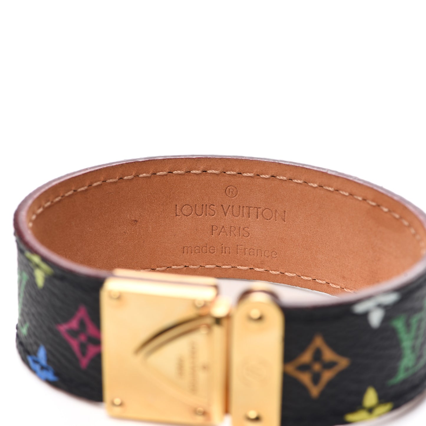 Monogram Multicolor Koala Bracelet M Black