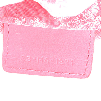 Christian Dior Canvas Embroidered Toile De Jouy Diortravel Zipped Pouch Candy Pink 7 of 7