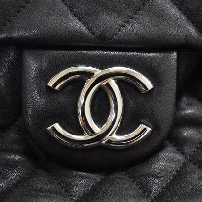 Chanel Lambskin Chain Around Maxi Flap Bag Black 11 of 11
