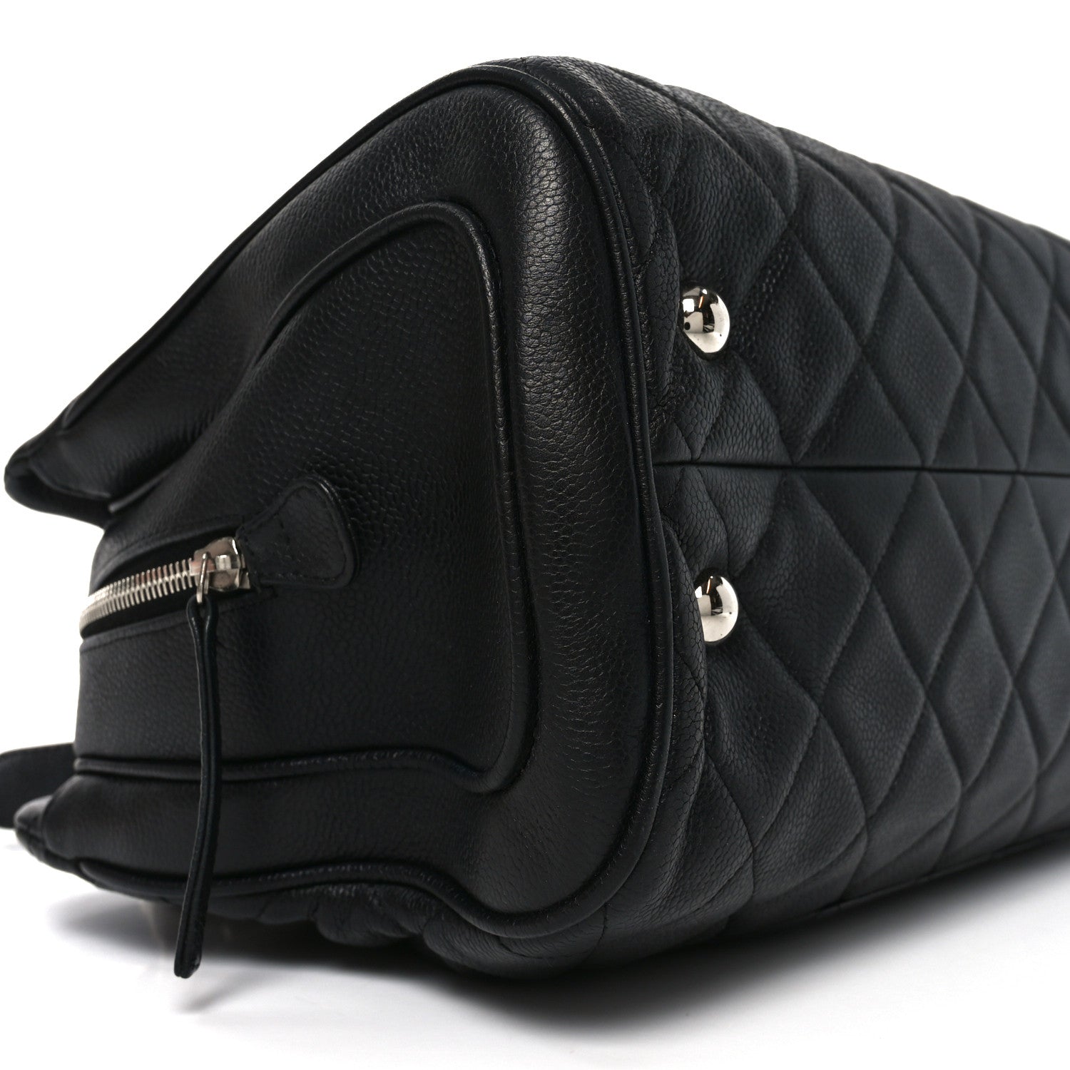 Chanel Caviar Quilted Bijoux Chain Shopping Tote Black 17 of 21