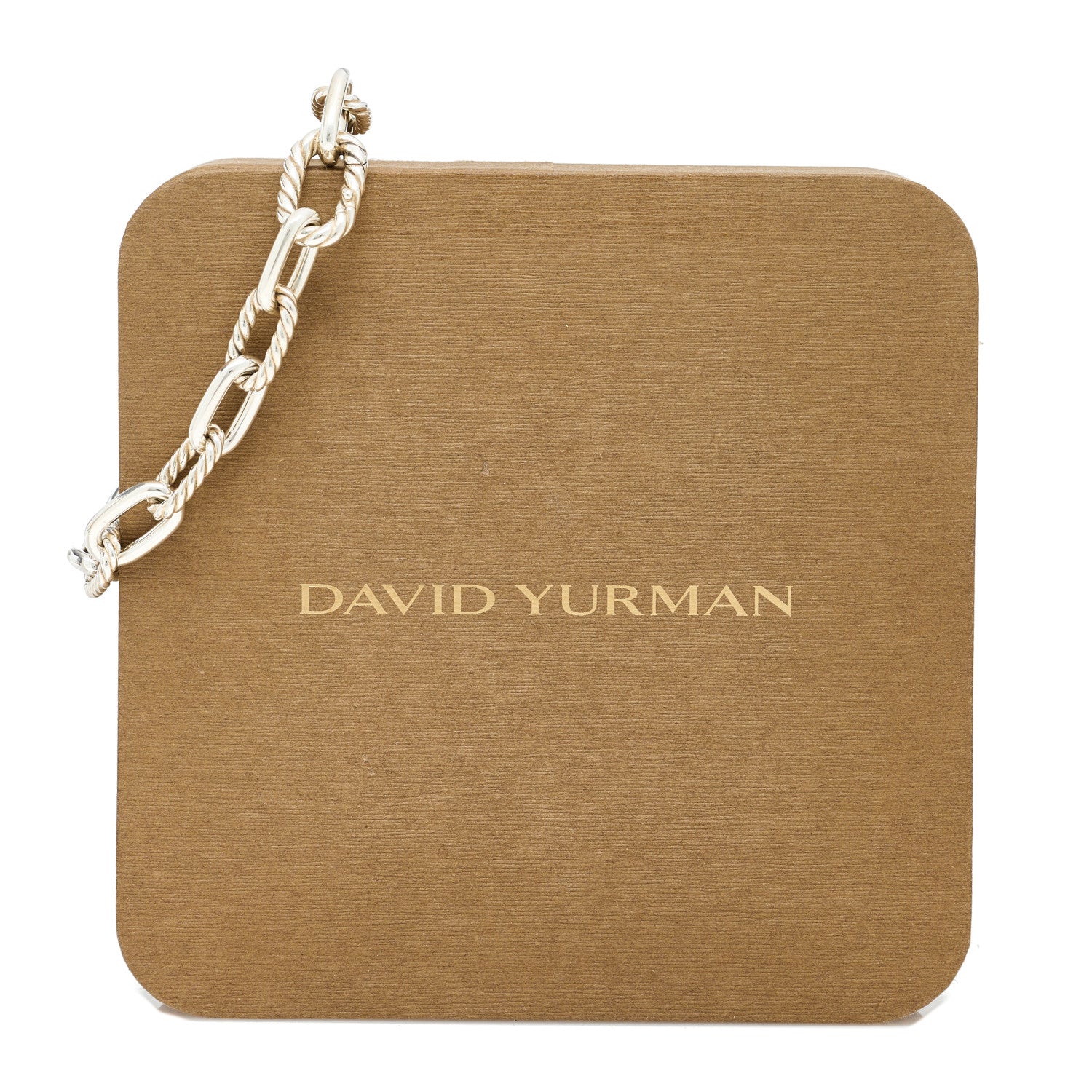 David Yurman Sterling Silver 8.5mm Madison Chain Bracelet 4 of 4