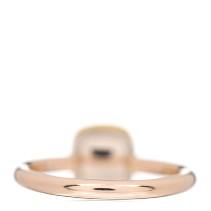 Pomellato 18K Rose Gold Citrine Petit Nudo Ring 53 6.25 4 of 5