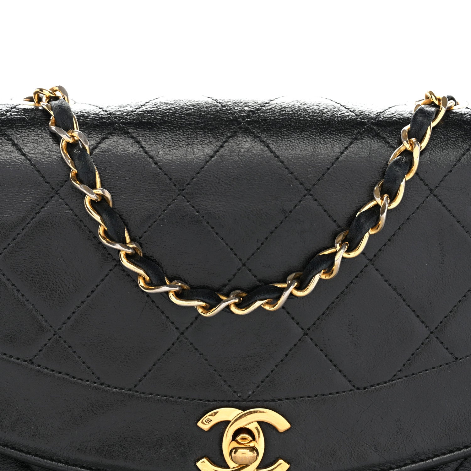 Chanel Lambskin Quilted Small Single Flap Black 23 of 37