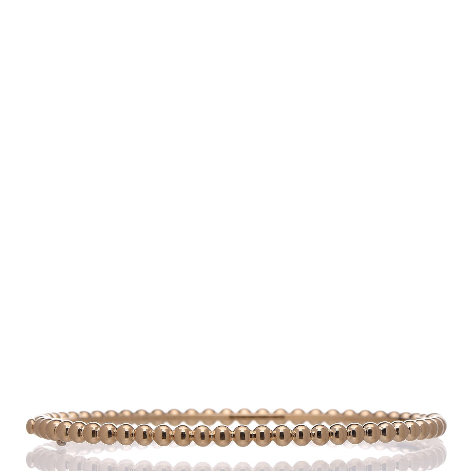 Van Cleef & Arpels 18K Yellow Gold Perlee Pearls of Gold Bracelet L 3 of 6