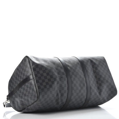 Louis Vuitton Damier Graphite Keepall Bandouliere 55 3 of 10