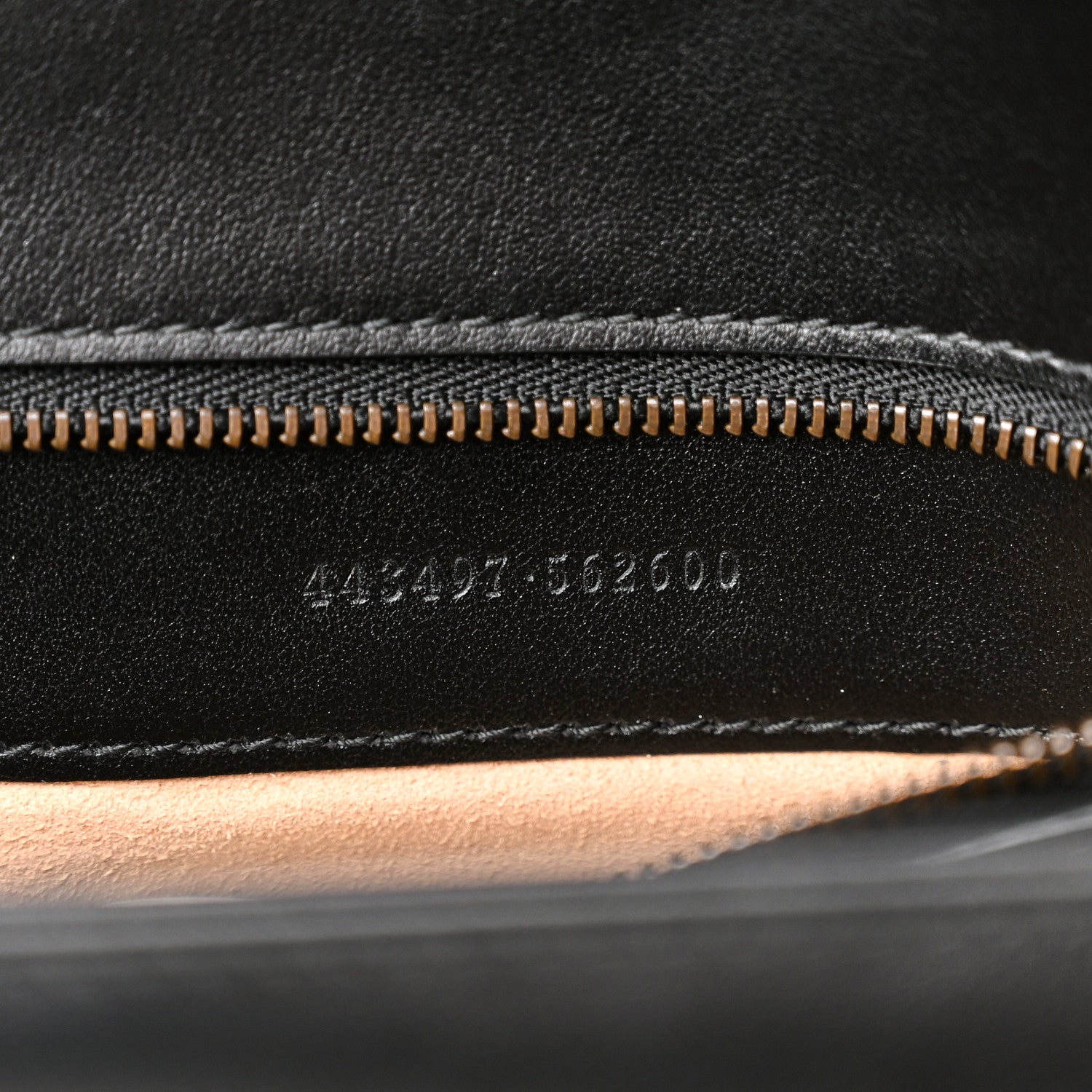 Gucci Calfskin Matelasse Small GG Marmont Shoulder Bag Black 7 of 10