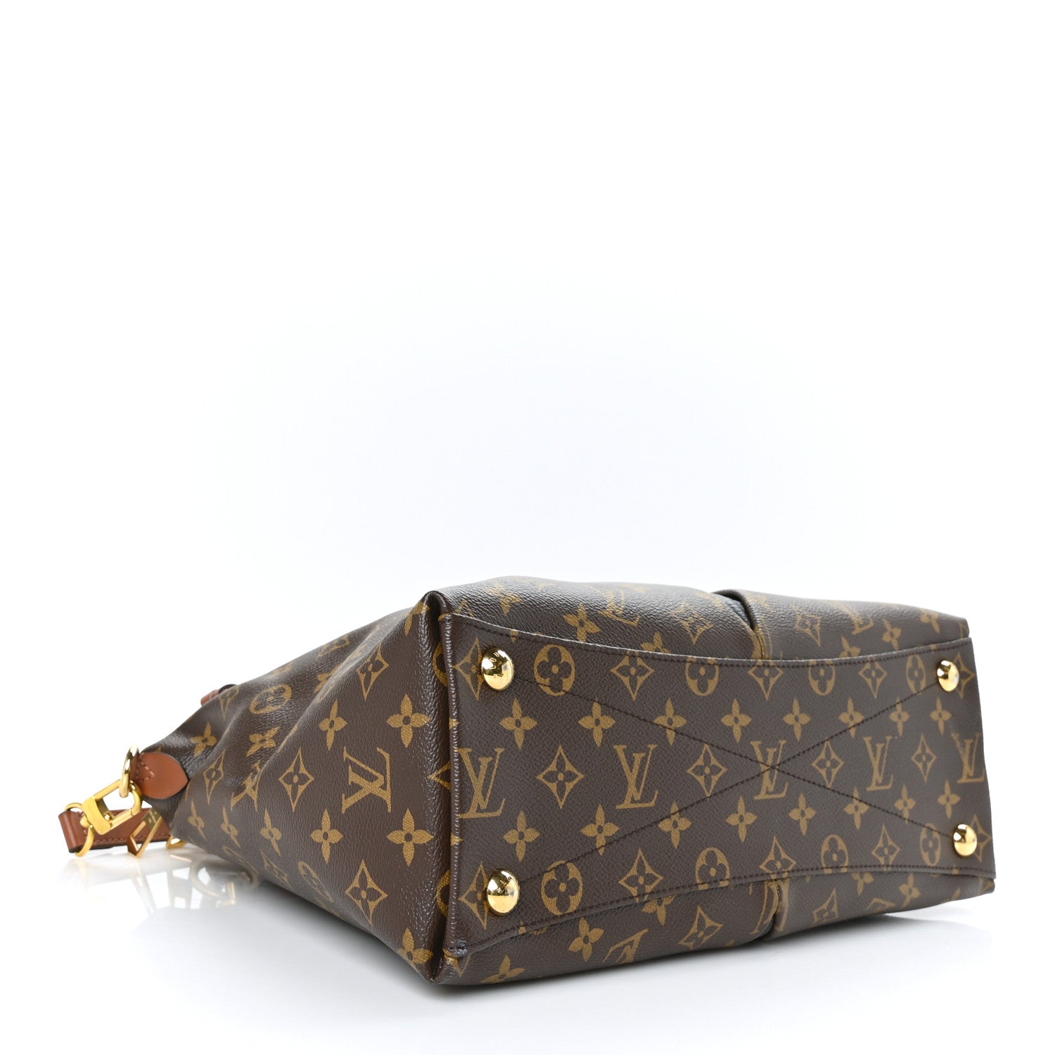 Louis Vuitton Monogram V Tote MM Black 4 of 10