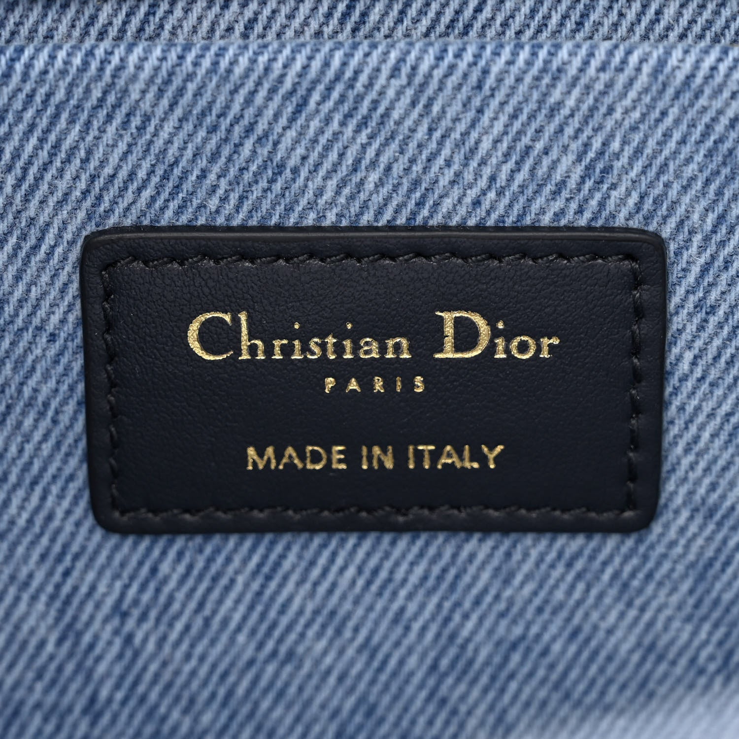 Christian Dior Denim Macrocannage Lady D-Joy Blue 6 of 11