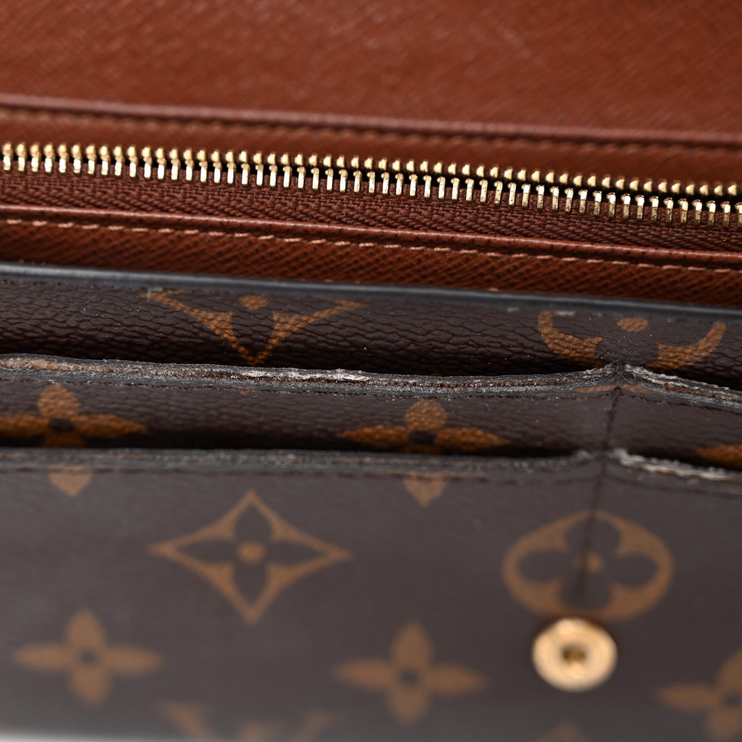 Louis Vuitton Monogram Sarah Wallet NM 10 of 12