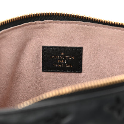 Louis Vuitton Lambskin Embossed Monogram Coussin PM Black 7 of 11