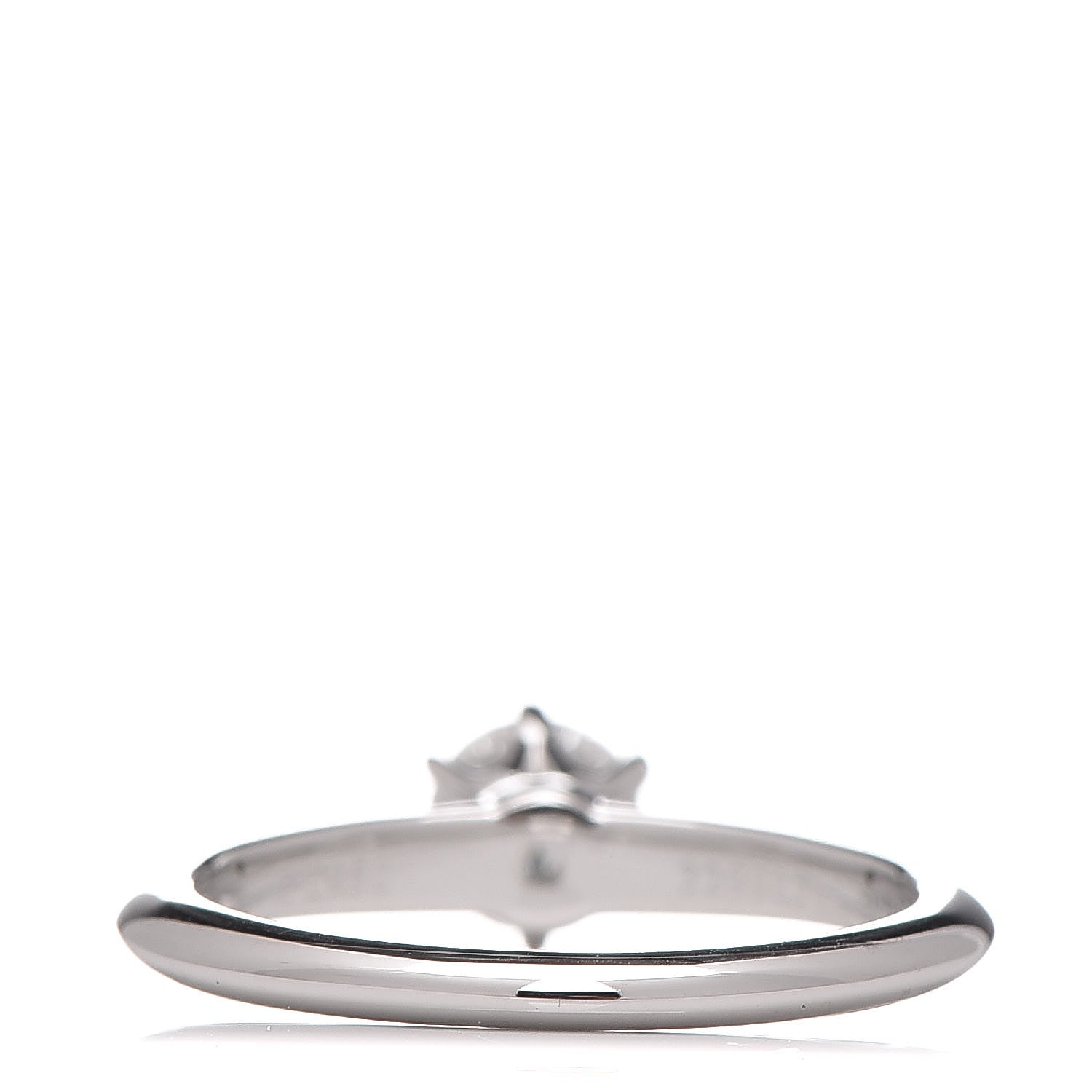 Tiffany Platinum Diamond .48ct Solitaire Engagement 49 4.75 4 of 7
