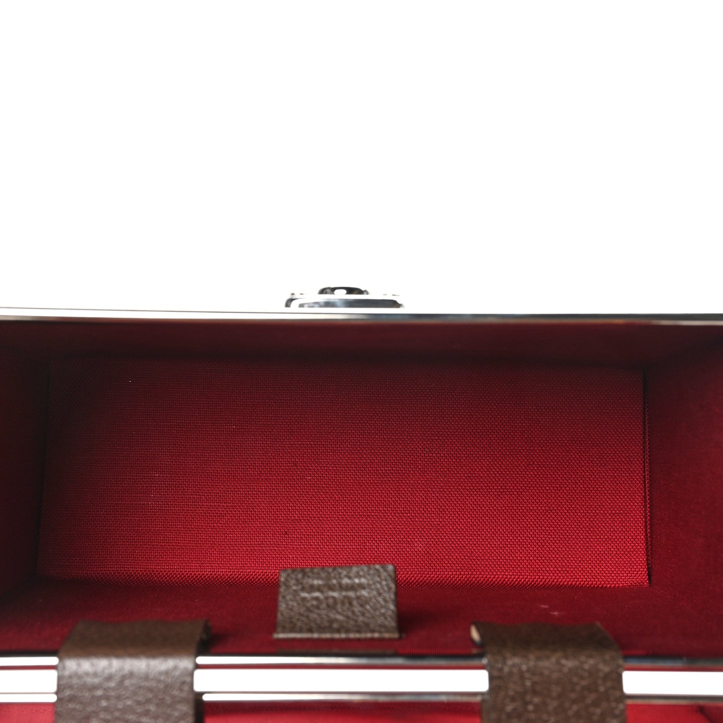 GG Supreme Monogram Globe-Trotter Beauty Case Brown