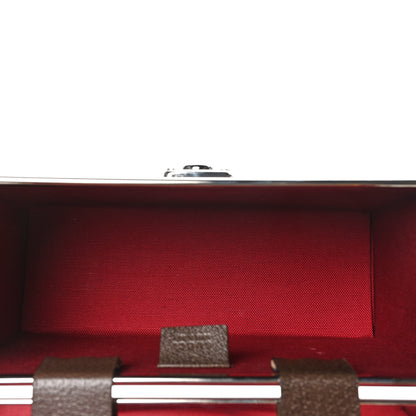 Gucci GG Supreme Monogram Globe-Trotter Beauty Case Brown 5 of 10