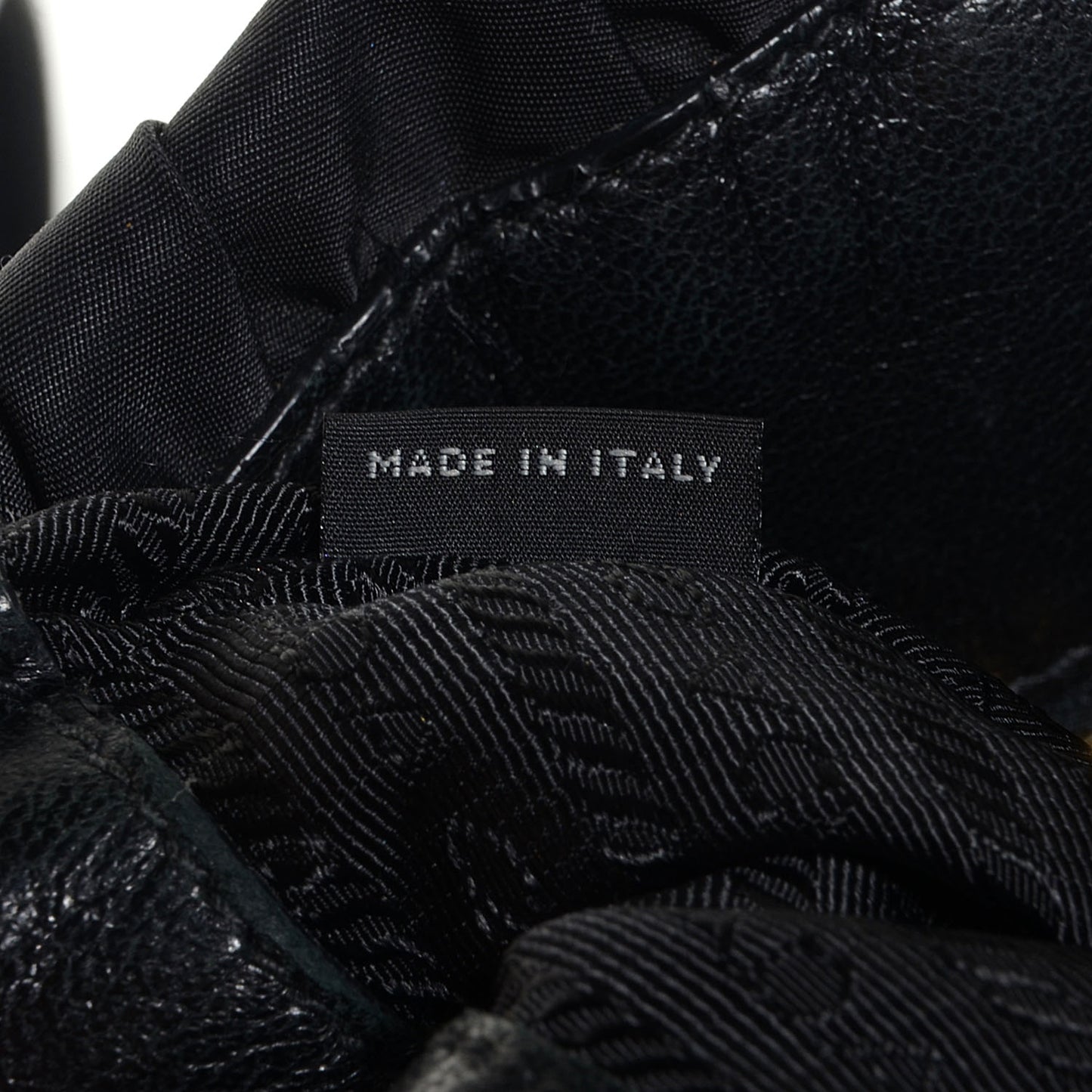Tessuto Nylon Gaufre Tote Nero Black