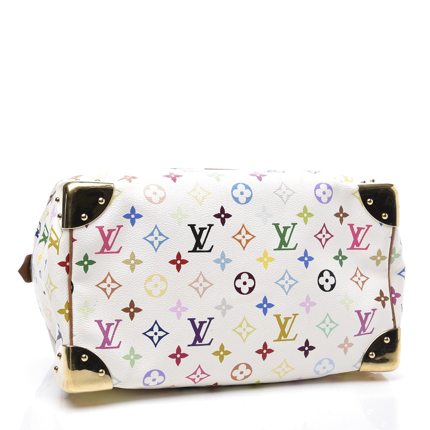 Monogram Multicolor Speedy 30 White