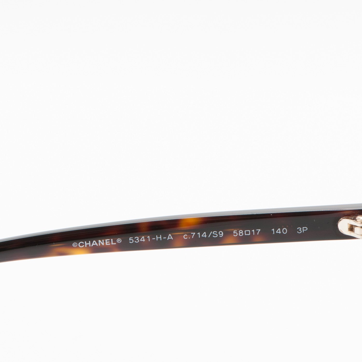 Chanel Acetate Polarized Fantasy Pearl Cat Eye Sunglasses 5341-H-A Tortoise 6 of 8