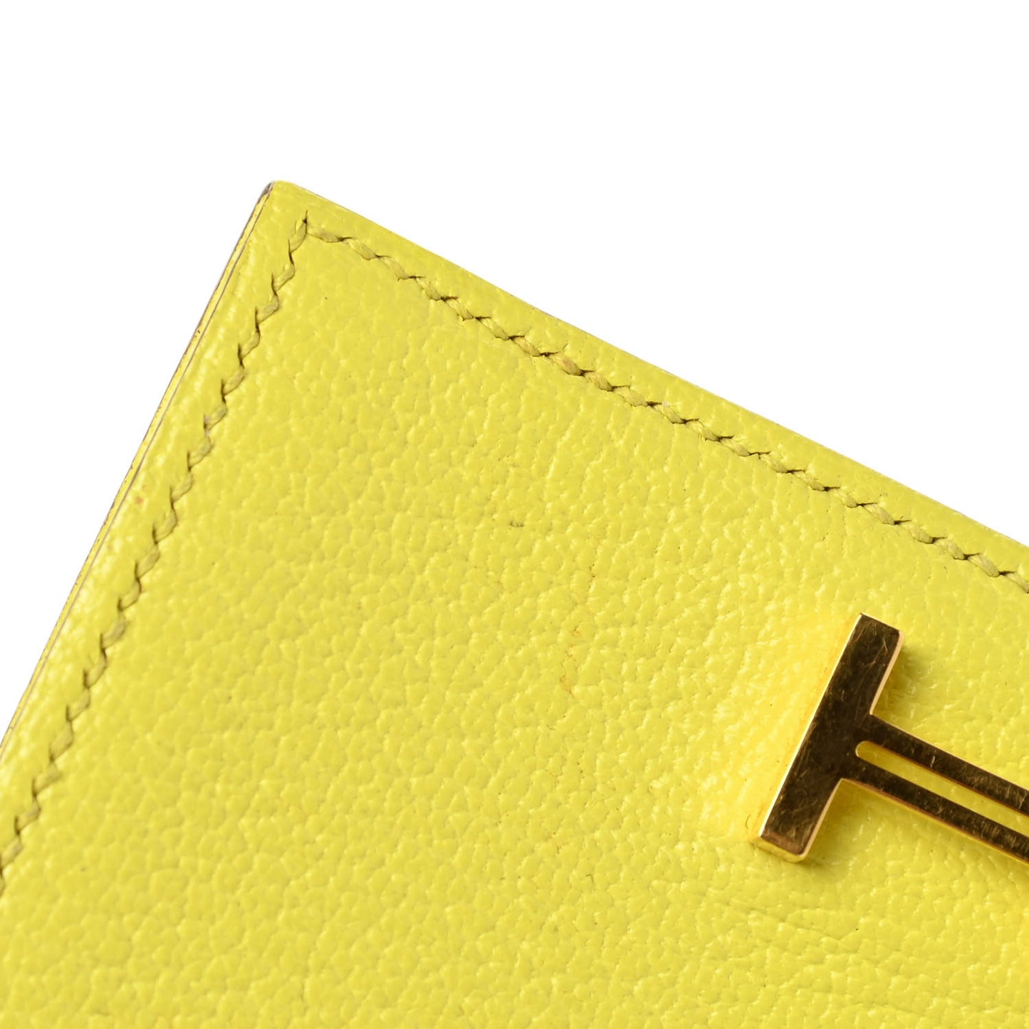 Chevre Mysore Bearn Card Holder Wallet Lime