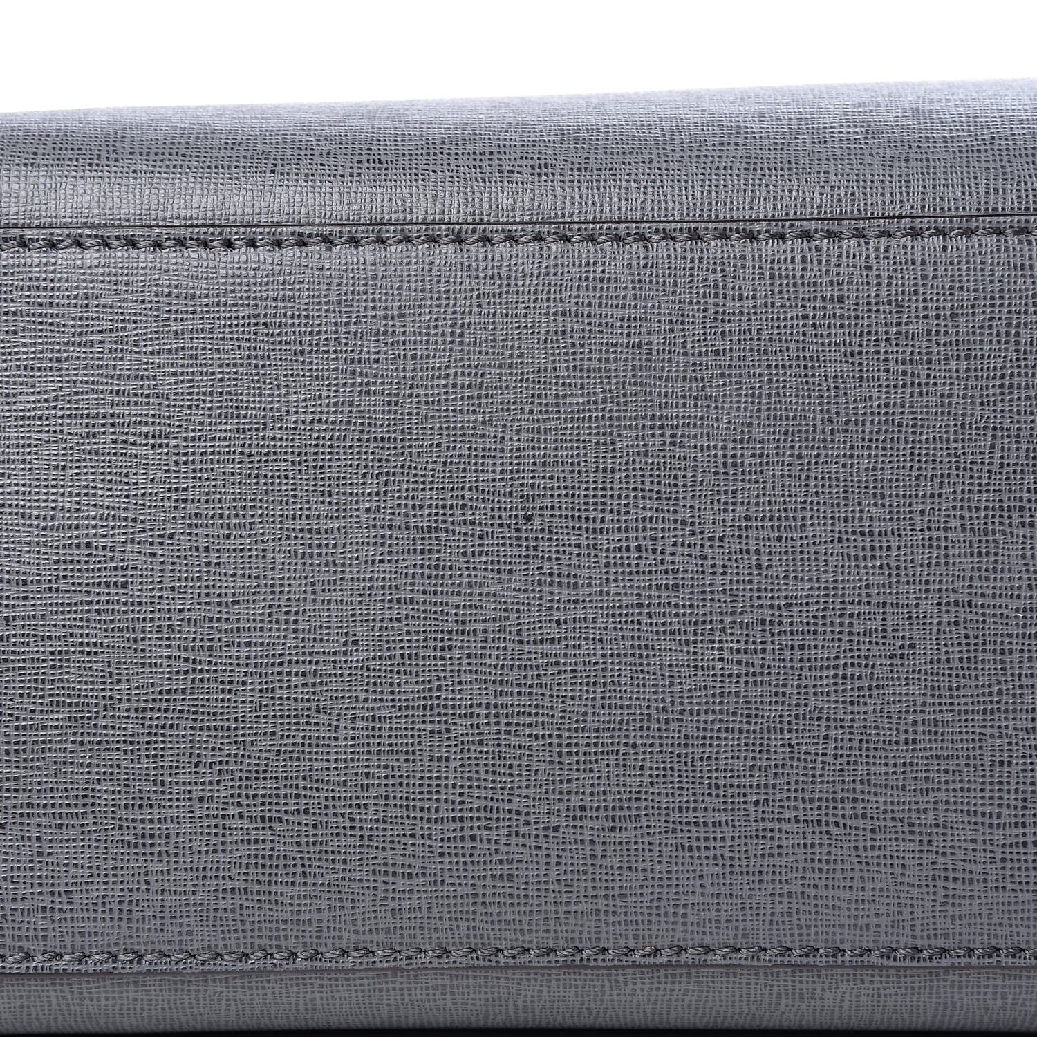 Fendi Vitello Elite Petite 2Jours Tote Grigio Grigio Chiaro 12 of 13