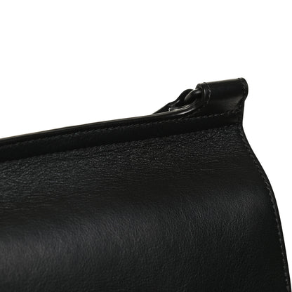 Mulberry Printed Eco Scotchgrain Calfskin Tartan Antony Messenger Crossbody Black Green 6 of 11