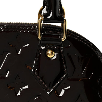 Louis Vuitton Vernis Alma BB Amarante 11 of 13