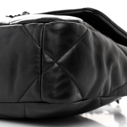 Chanel Lambskin Quilted Medium Chanel 19 Flap So Black 10 of 10