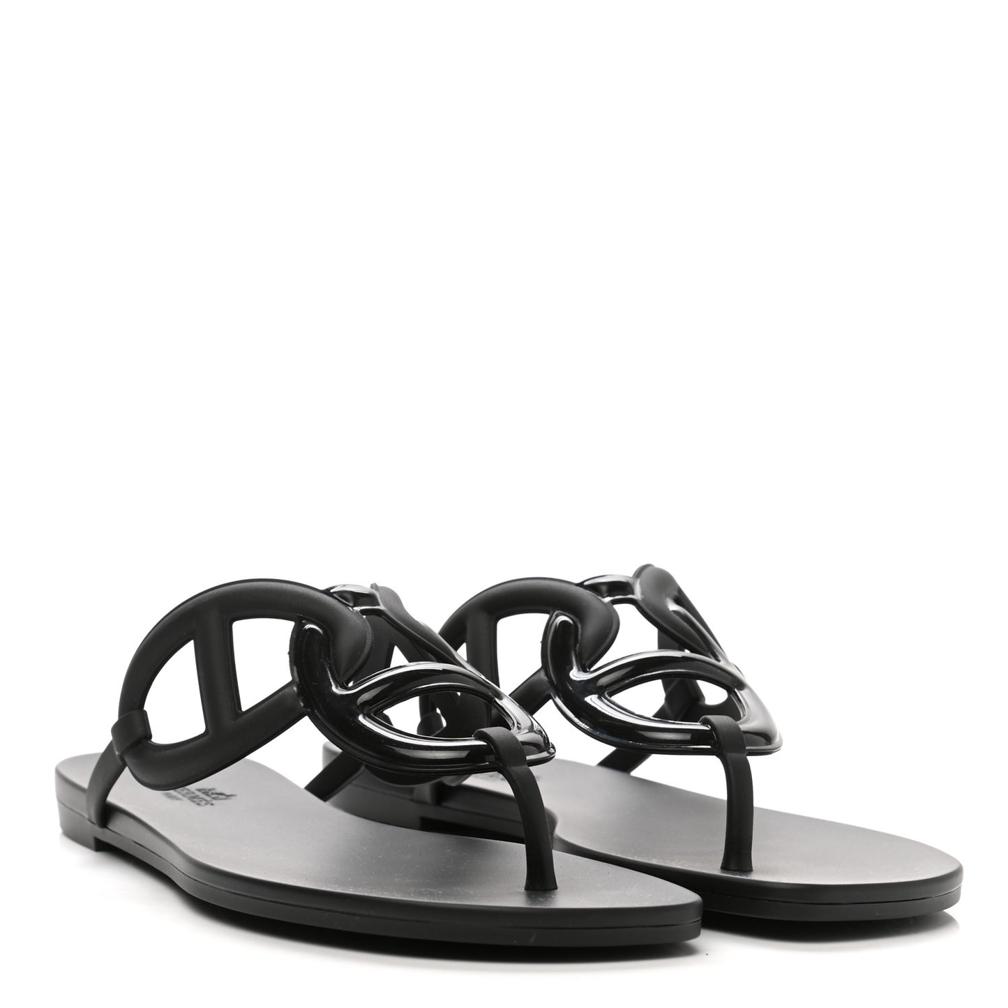 Rubber Womens Egerie Sandals 40 Black