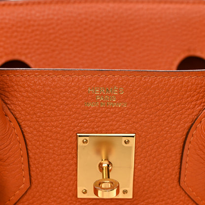 Hermes Togo Birkin 35 Orange 6 of 14