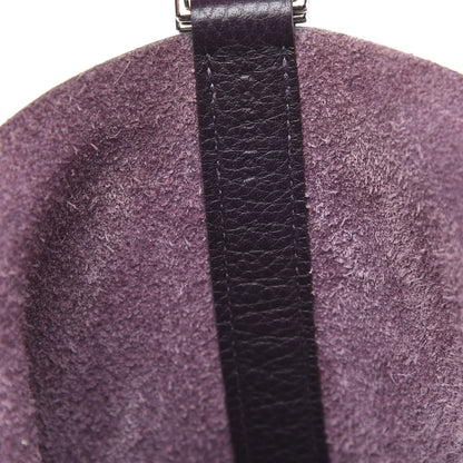 Hermes Taurillon Clemence Picotin Lock 26 GM Raisin 7 of 11