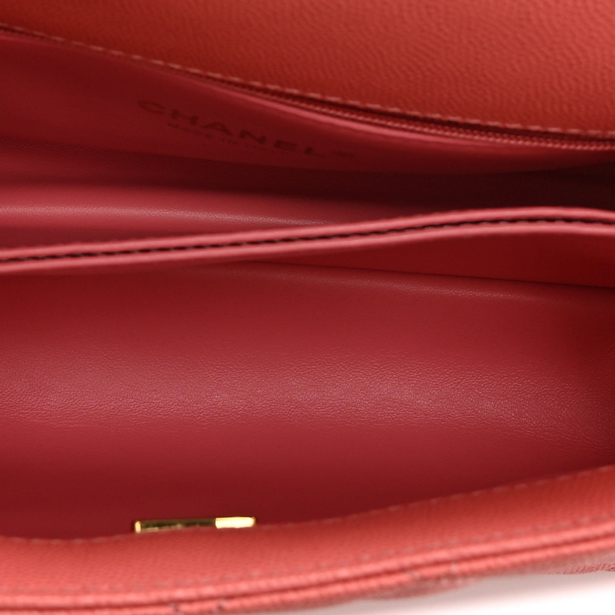 Chanel Caviar Quilted Mini Coco Handle Flap Dark Pink 5 of 10