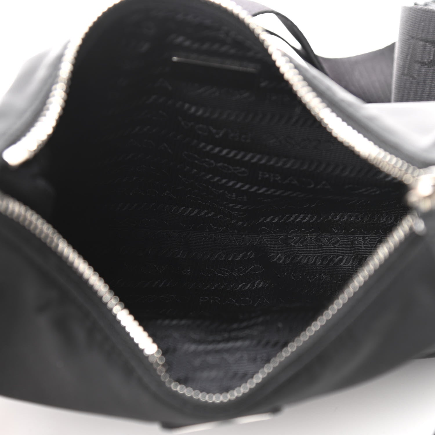 Prada Nylon Re-Edition 2005 Shoulder Bag Black 5 of 12