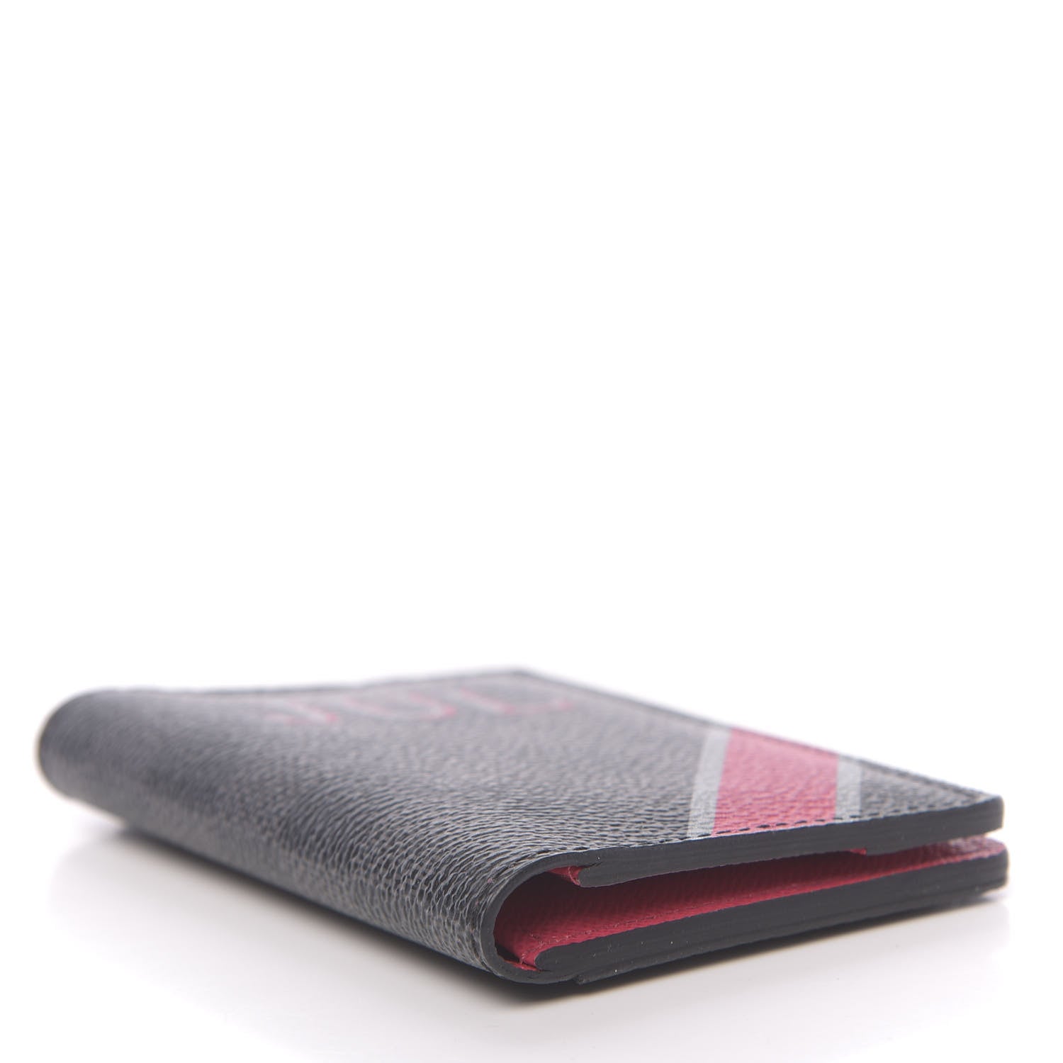 Louis Vuitton Damier Graphite My LV Heritage Pocket Organizer NM Fuchsia Grey 4 of 7