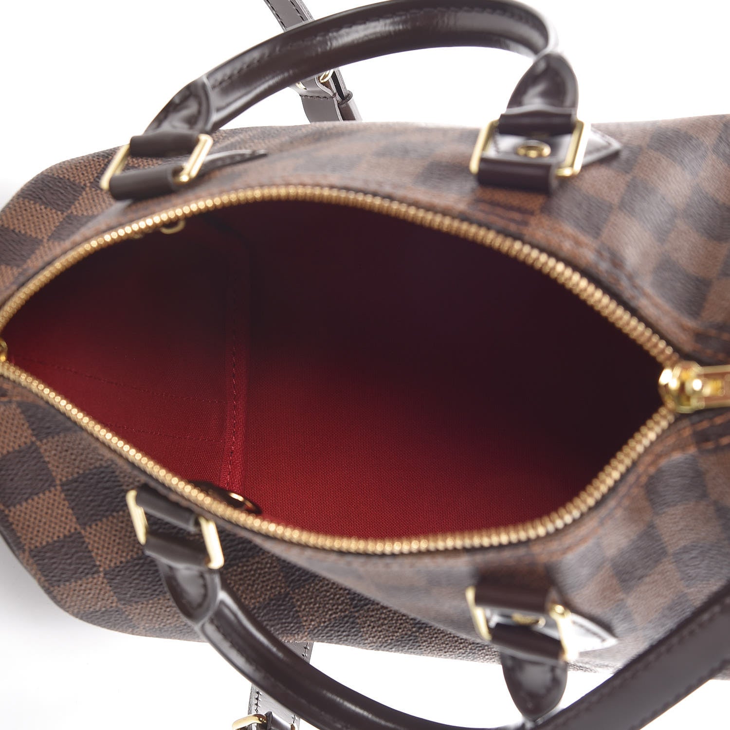 FASHIONPHILE LOUISVUITTONDamierEbeneSpeedyBandouliere25 5 of 10