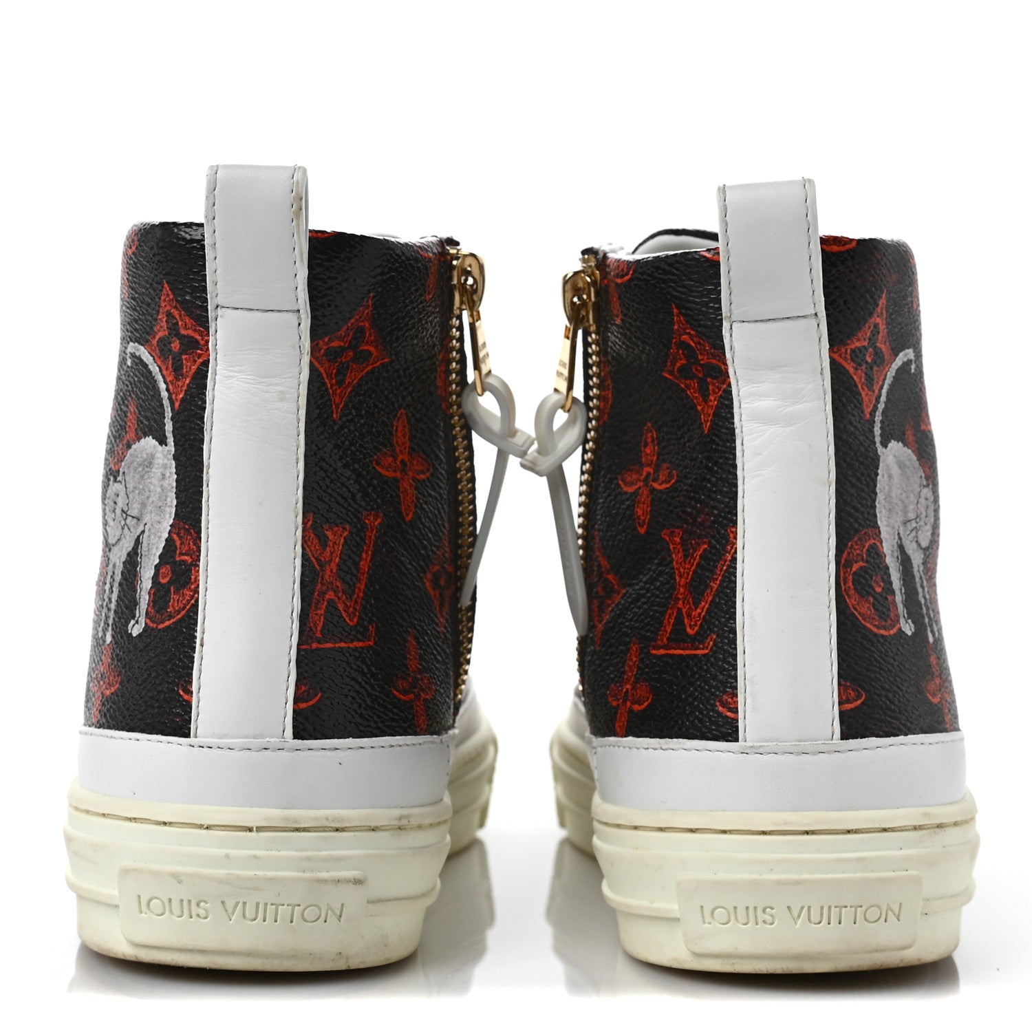 Louis Vuitton Catogram Stellar Sneaker Boots 37 Marron 5 of 9