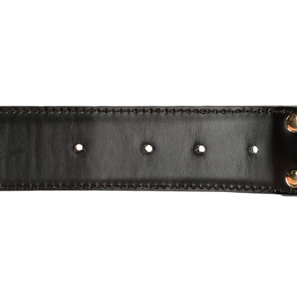 Gucci Canvas Web Interlocking G Belt 80 32 Green Pink 3 of 6