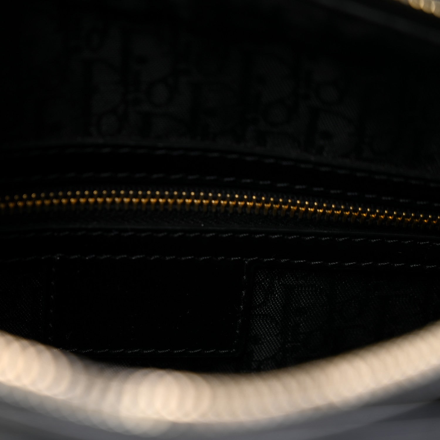 Christian Dior Patent Cannage Large Lady Dior Black 1936899