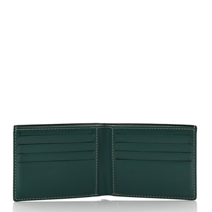 Goyard Goyardine Bi-Fold Victoire PM Wallet Green 5 of 10