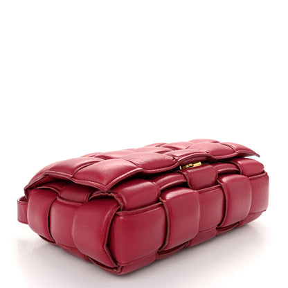 Bottega Veneta Nappa Maxi Intrecciato Padded Cassette Crossbody Bag Amaranto 4 of 10