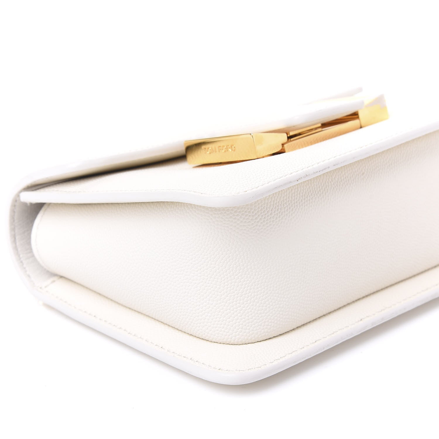 Tom Ford Calfskin Small Sienna Shoulder Bag Chalk 5 of 8