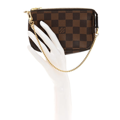 Louis Vuitton Damier Ebene Mini Pochette Accessories 2 of 9